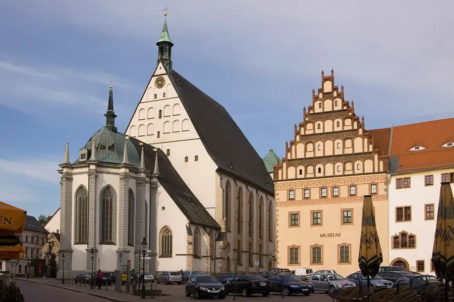 La carte Cathédrale de Freiberg