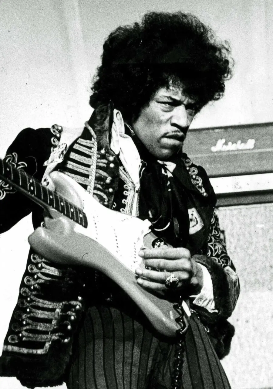 La carte Jimi Hendrix