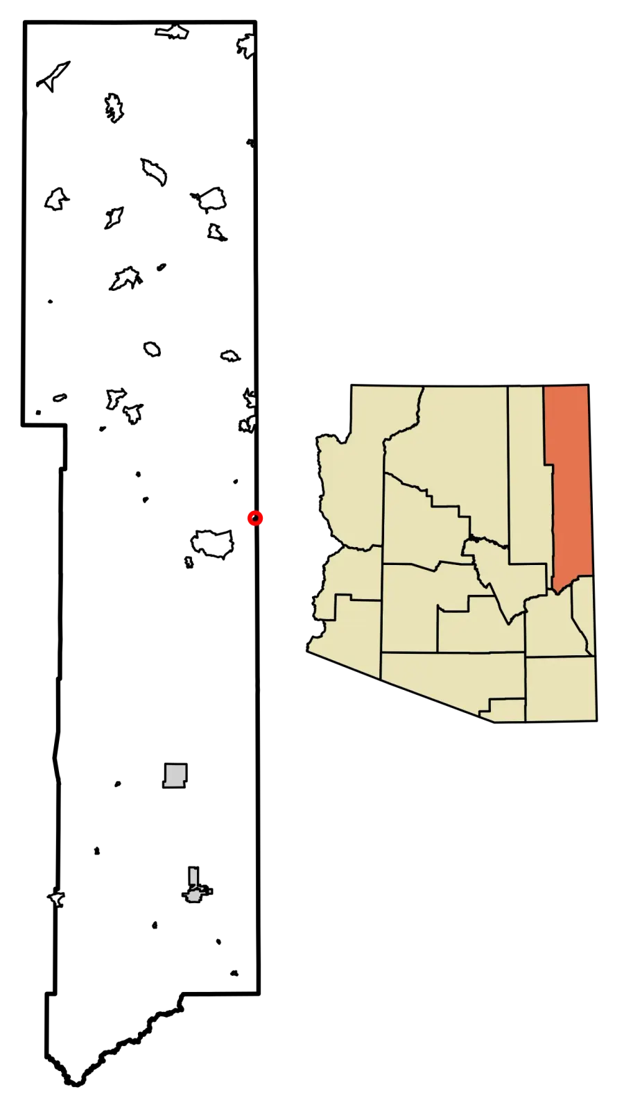 La carte Lupton