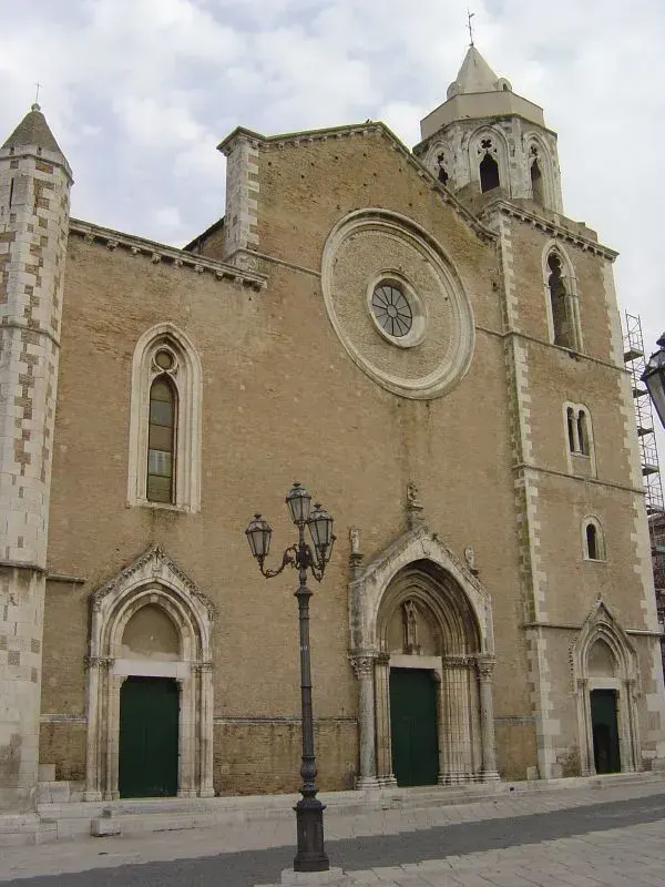 La carte Cathédrale de Lucera