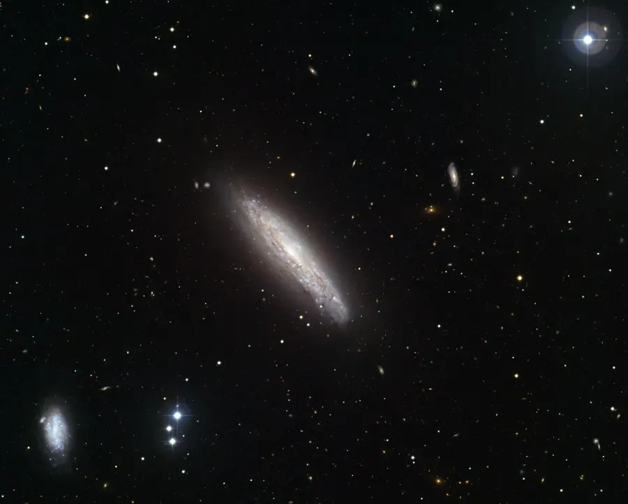 La carte NGC 4666