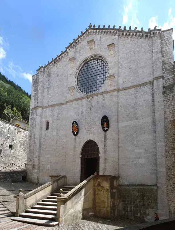 La carte Cathédrale de Gubbio