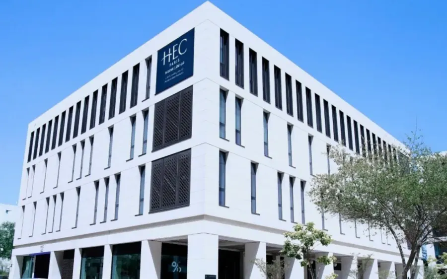 The HEC Paris in Qatar card