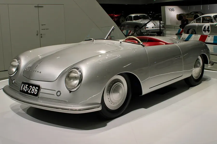 The Porsche 356 card