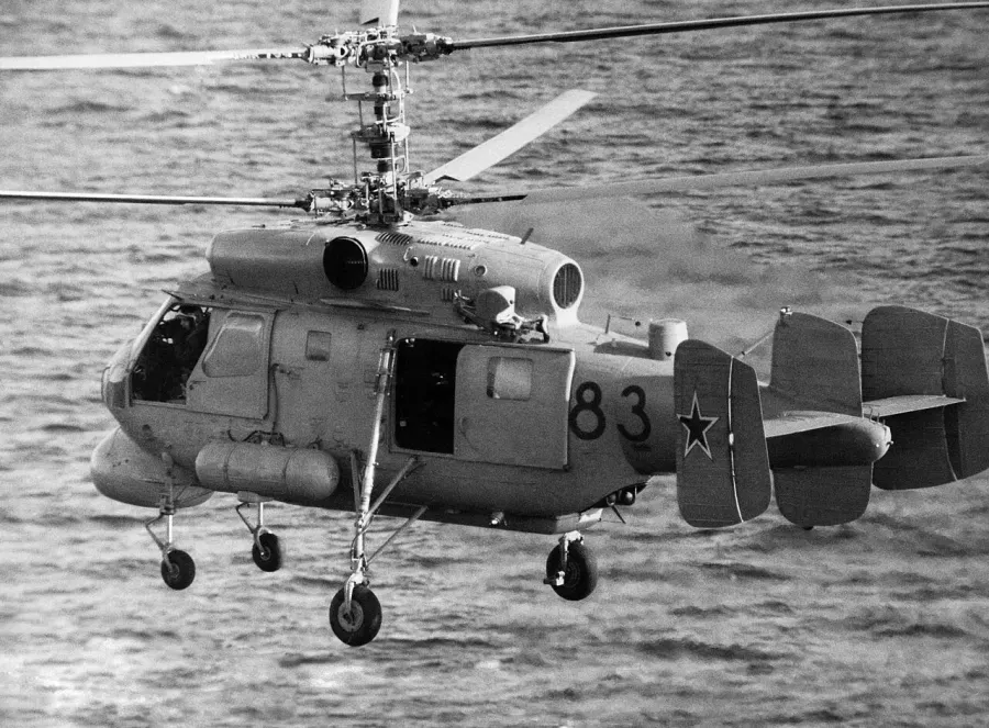 La carte Kamov Ka-25