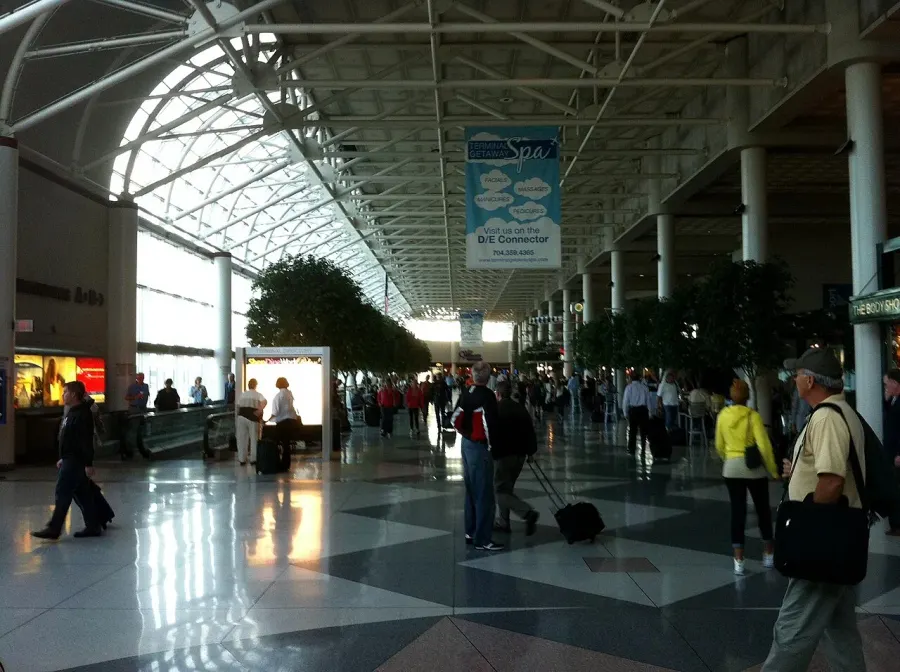 The Charlotte Douglas International Airport card
