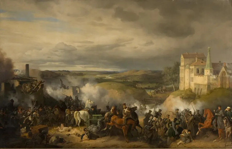 The Battle of Maloyaroslavets card