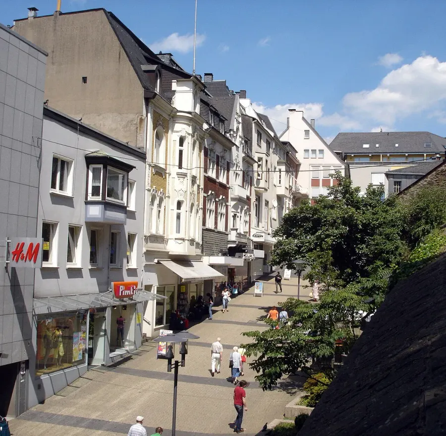 La carte Arrondissement de Siegen-Wittgenstein