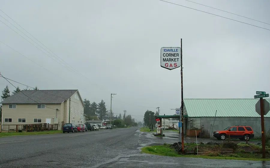 The Idaville, Oregon card