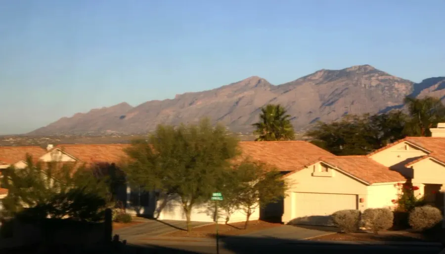 The Santa Catalina Mountains card