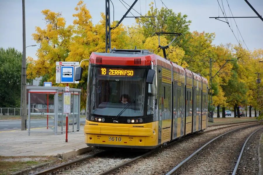 The Trams in Warsaw card