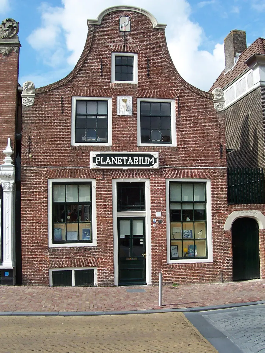 La carte Planétarium Eise Eisinga