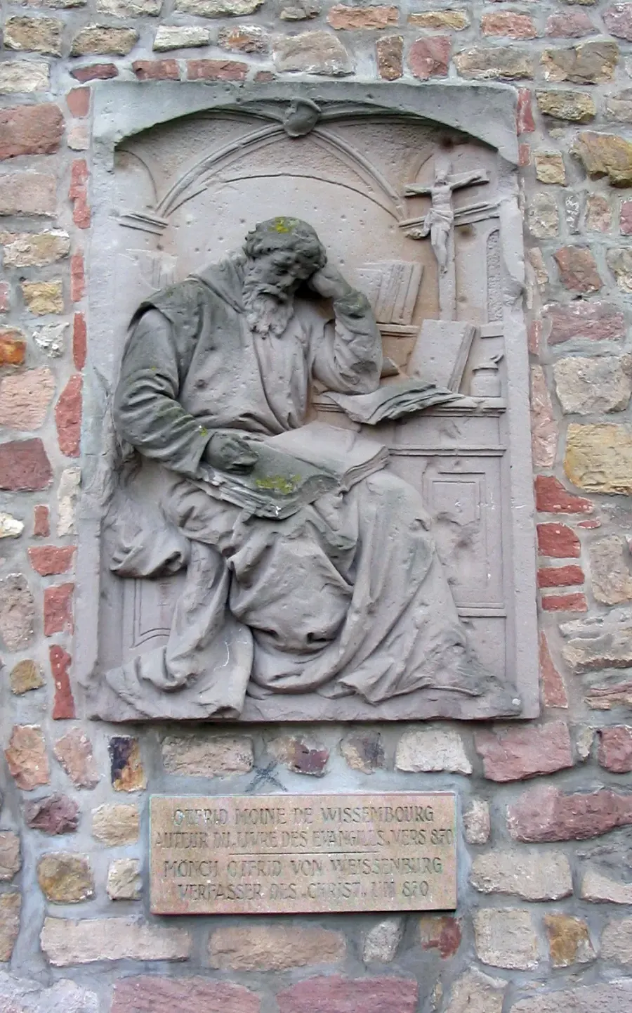 The Otfrid of Weissenburg card