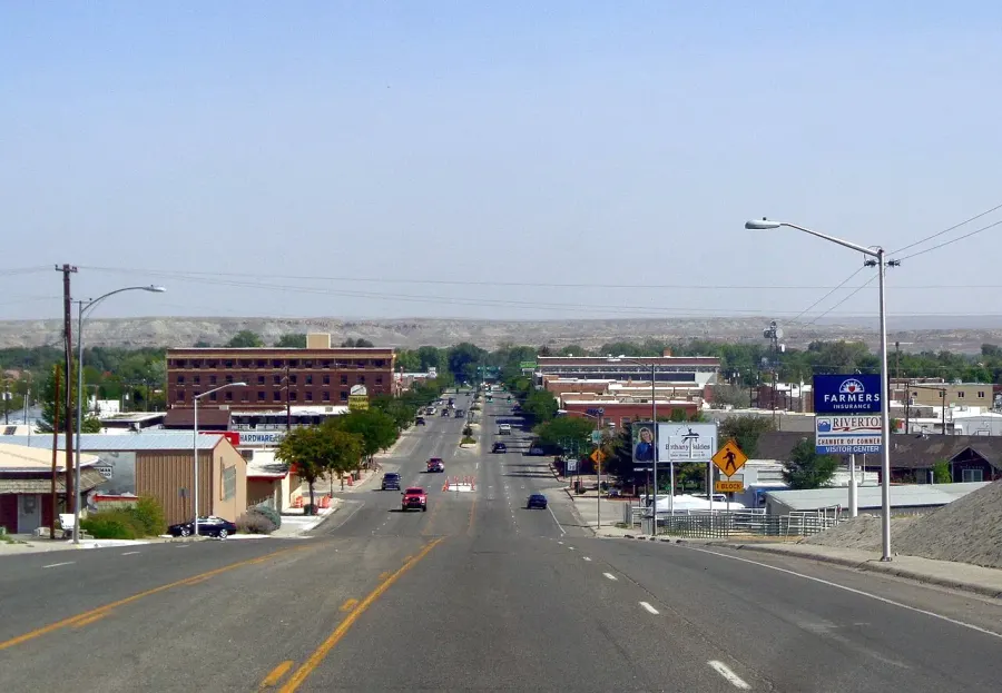 The Riverton, Wyoming card
