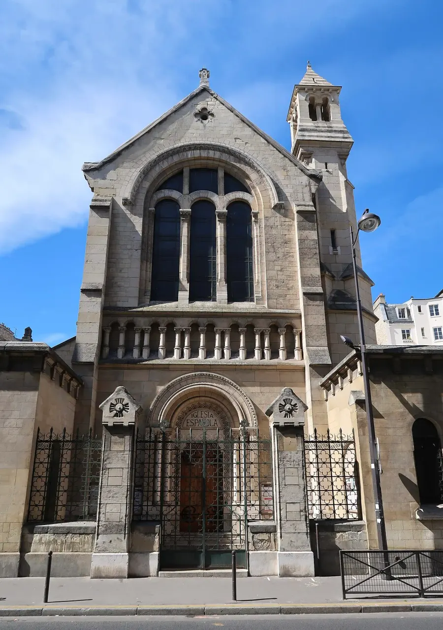 La carte Église du Cœur-Immaculé-de-Marie de Paris