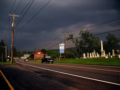 La carte Brodheadsville