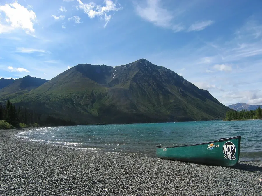 La carte Kluane / Wrangell - Saint-Élie / Glacier Bay / Tatshenshini-Alsek