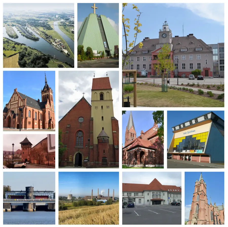 La carte Kędzierzyn-Koźle