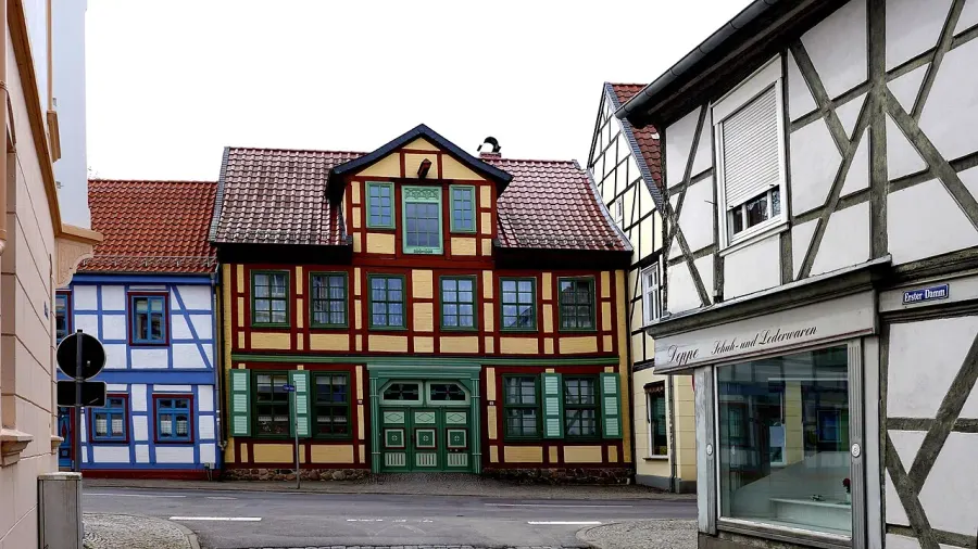 La carte Arrondissement d'Altmark-Salzwedel