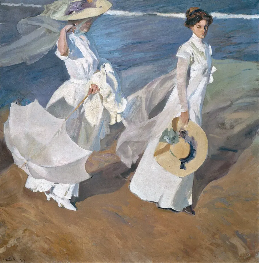 La carte Promenade au bord de la mer