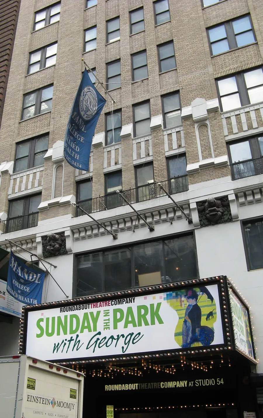 La carte Studio 54