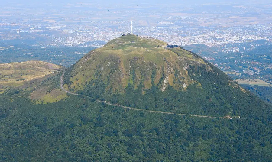 La carte Puy de Dôme