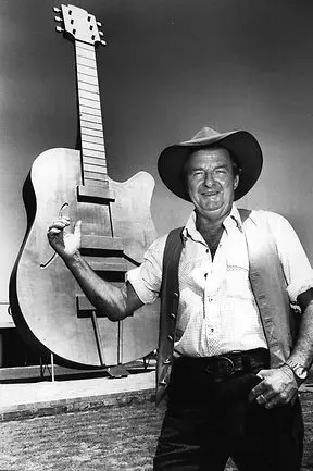 The Slim Dusty card