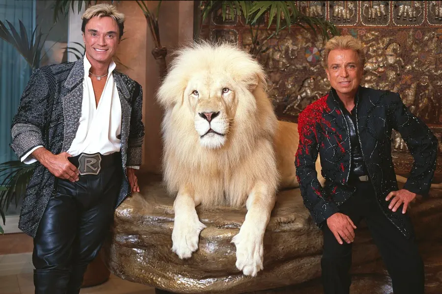 La carte Siegfried et Roy