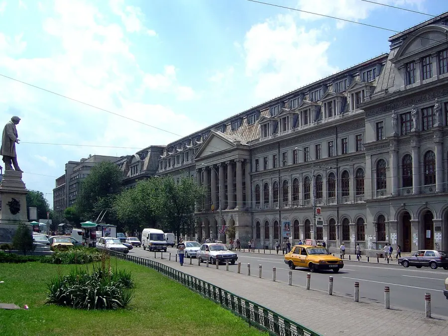 The University of Bucharest card