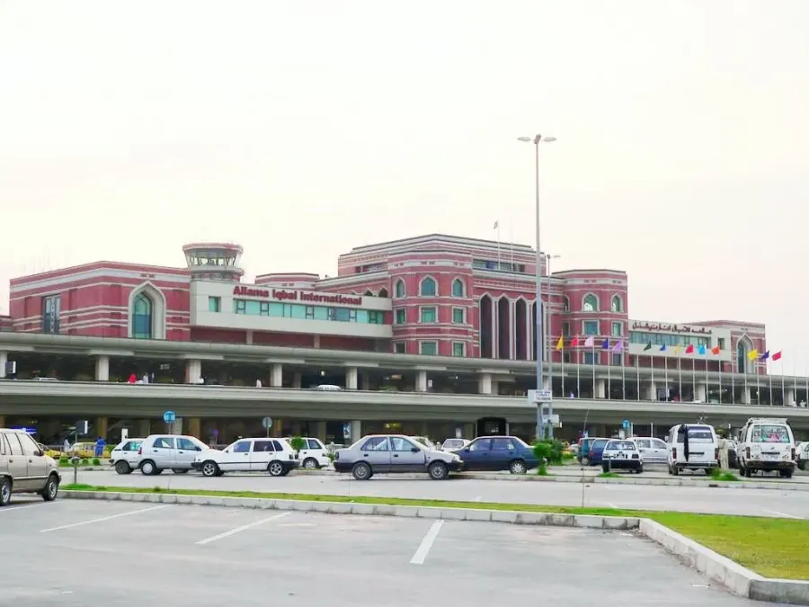 The Allama Iqbal International Airport card
