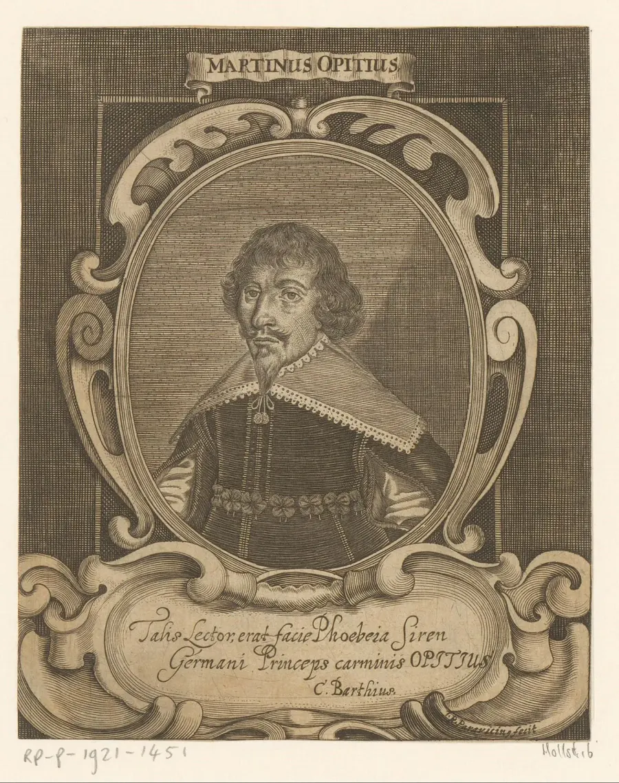 La carte Martin Opitz