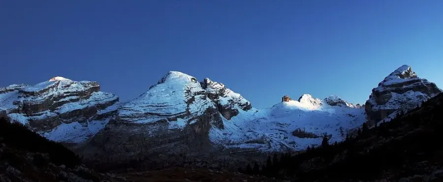 La carte Préalpes orientales méridionales