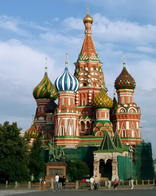 La carte Église orthodoxe russe