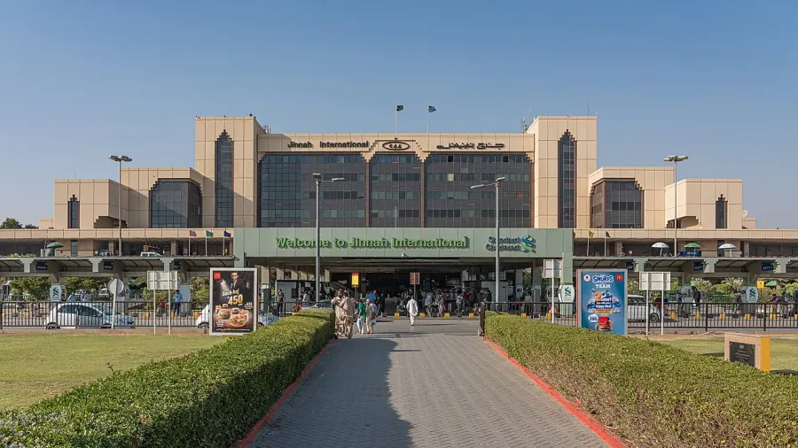 The Jinnah International Airport card