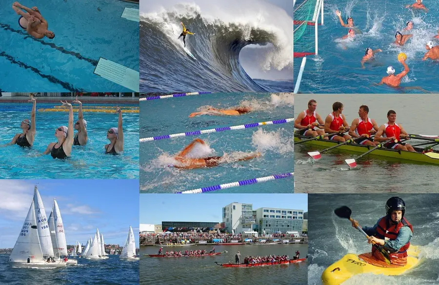 The Aquatic sports card