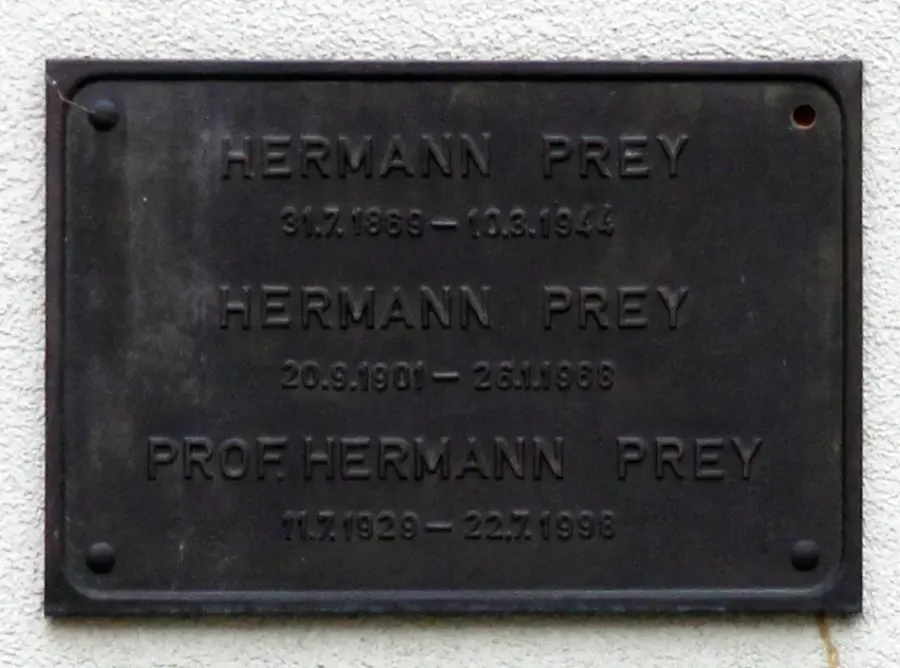 The Hermann Prey card