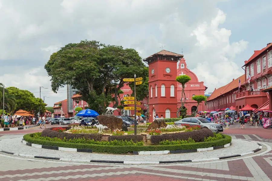 La carte Malacca