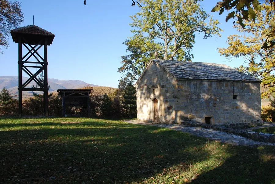 La carte Église de la Mère-de-Dieu de Kovačevo