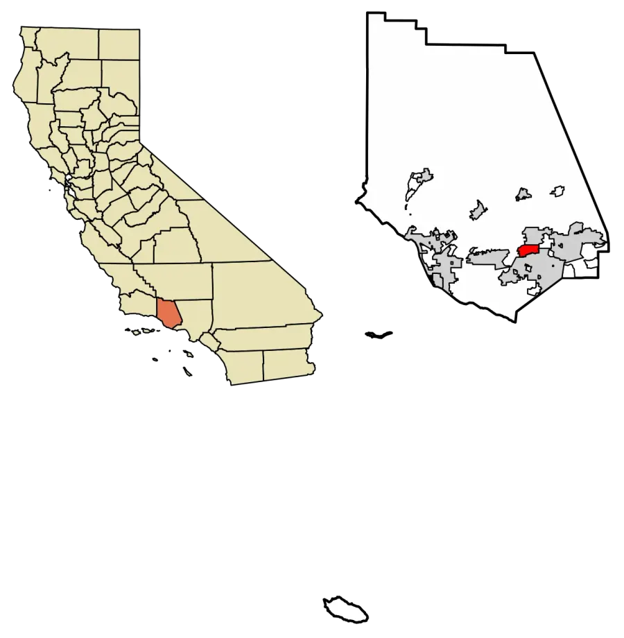 The Santa Rosa Valley, California card