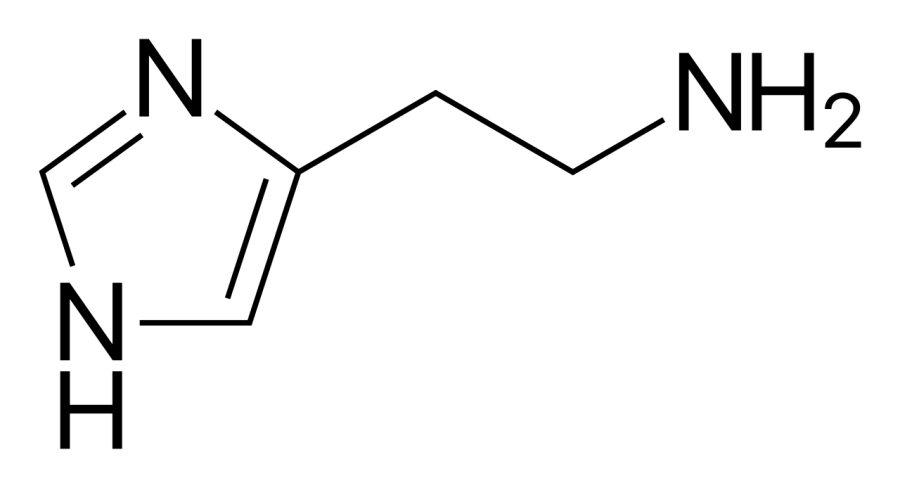 La carte Histamine