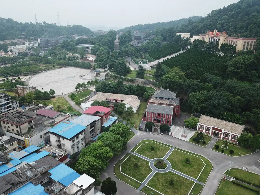 La carte District d'Anyuan