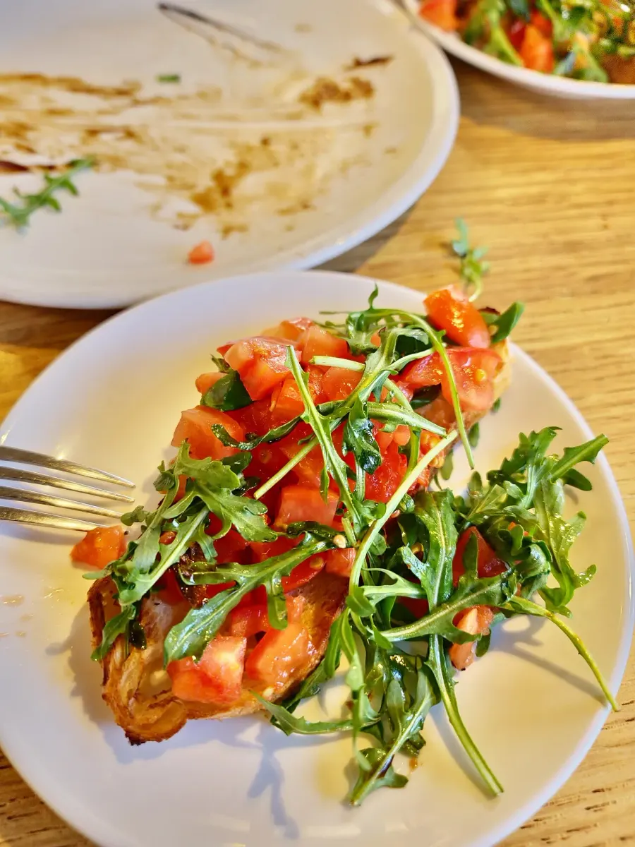 La carte Bruschetta