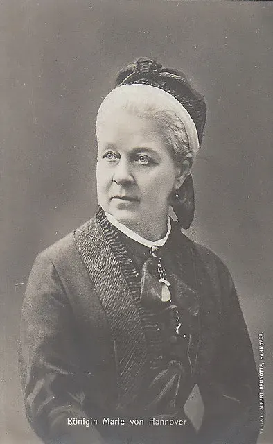 La carte Marie de Saxe-Altenbourg