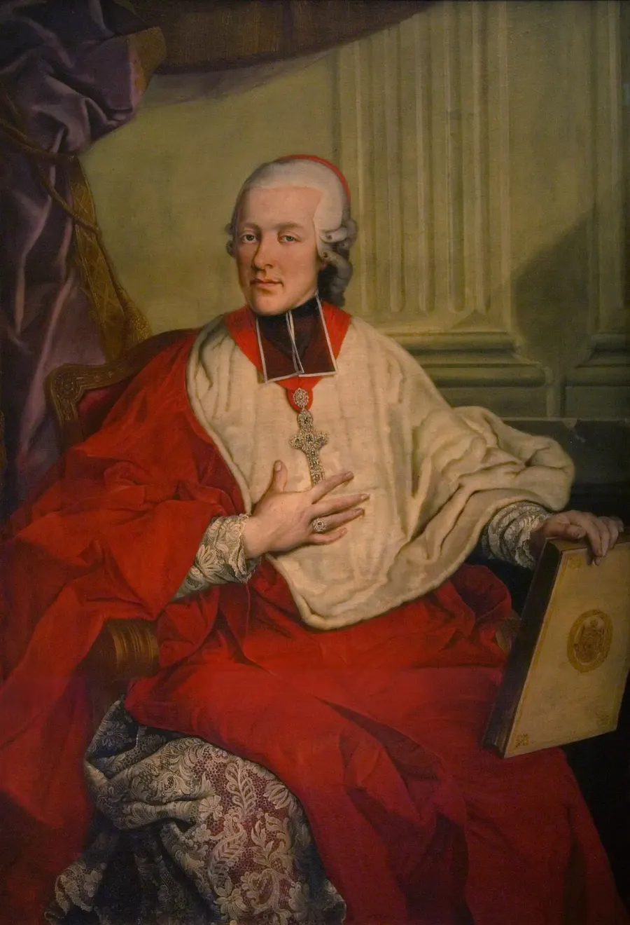 La carte Hieronymus von Colloredo-Mansfeld