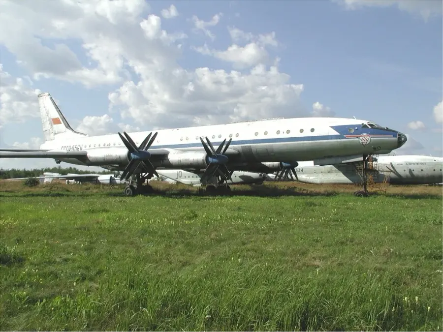 The Tupolev Tu-114 card