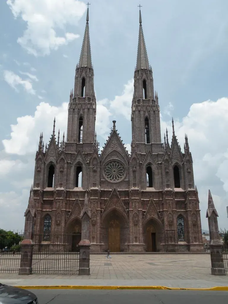 La carte Sanctuaire diocésain Notre-Dame-de-Guadalupe de Zamora de Hidalgo