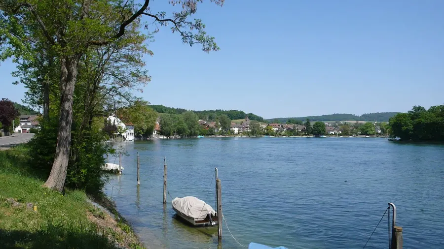 The Büsingen am Hochrhein card