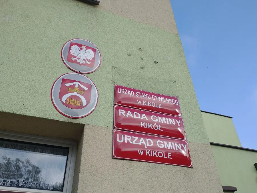 The Gmina Kikół card