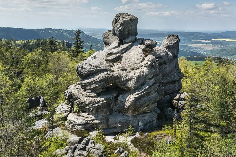 The Stołowe Mountains National Park card