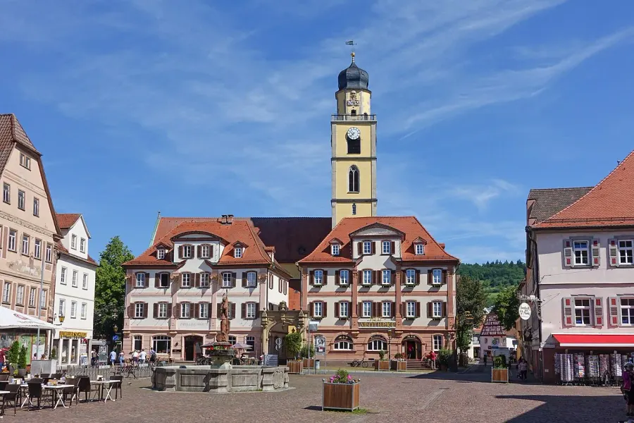 La carte Bad Mergentheim
